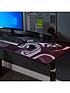  image of x-rocker-blackorange-new-cougar-xl-esports-gaming-desk