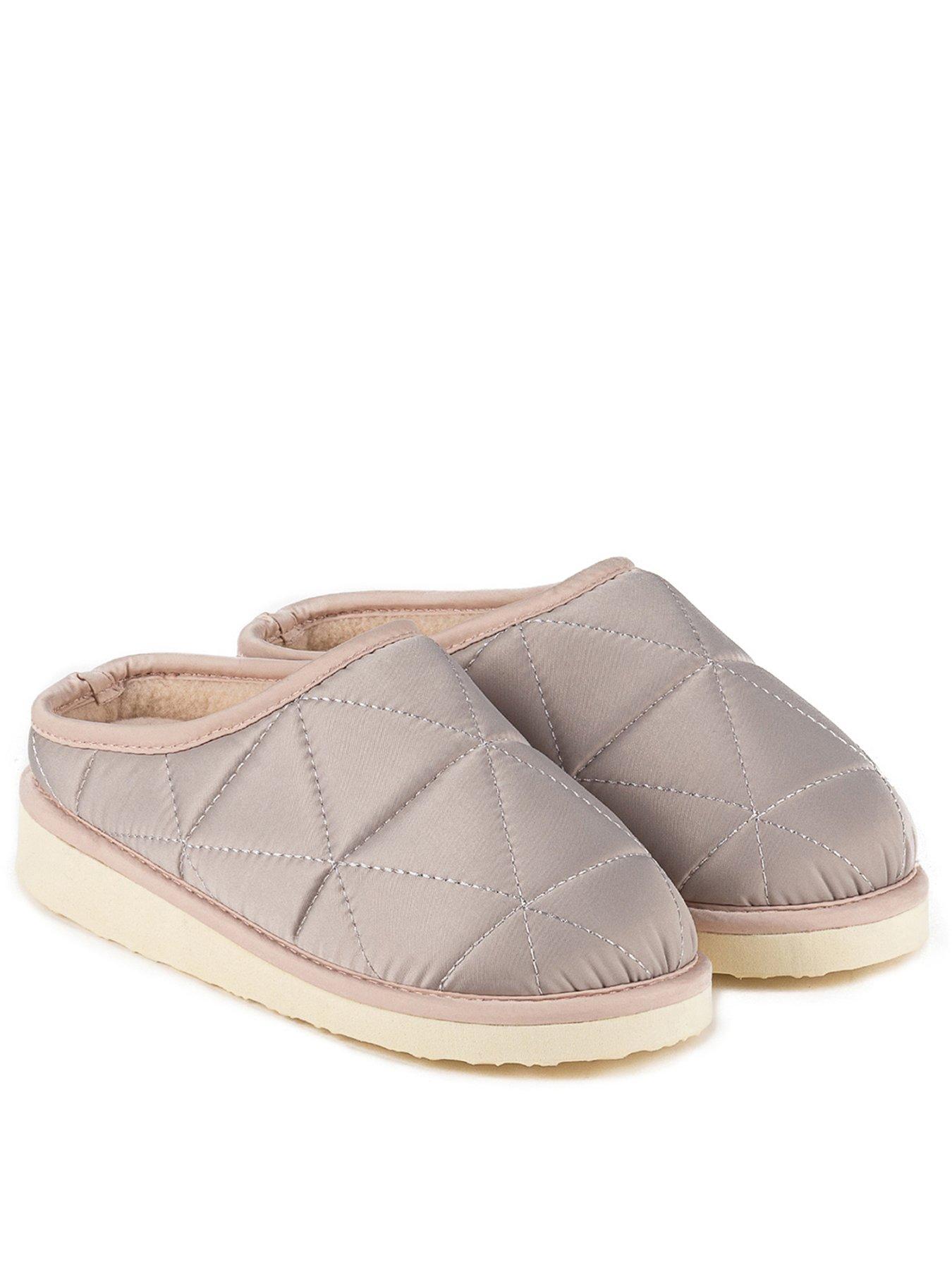 TOTES Premium Quilted Slipper Girls (mini Me)