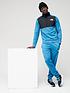  image of the-north-face-mountain-athletic-14-zip-fleece-top-blue