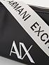  image of armani-exchange-logo-strap-crossbody-black