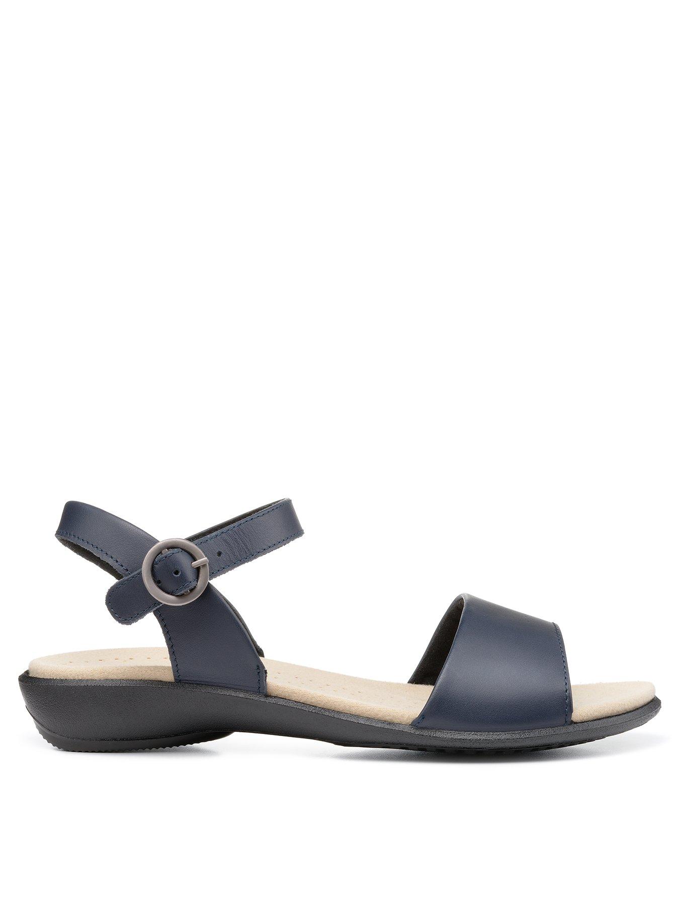 Hotter Tropic Wide Fit Sandals Navy