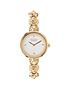 versus-versace-south-bay-yellow-gold-white-dial-braceletfront