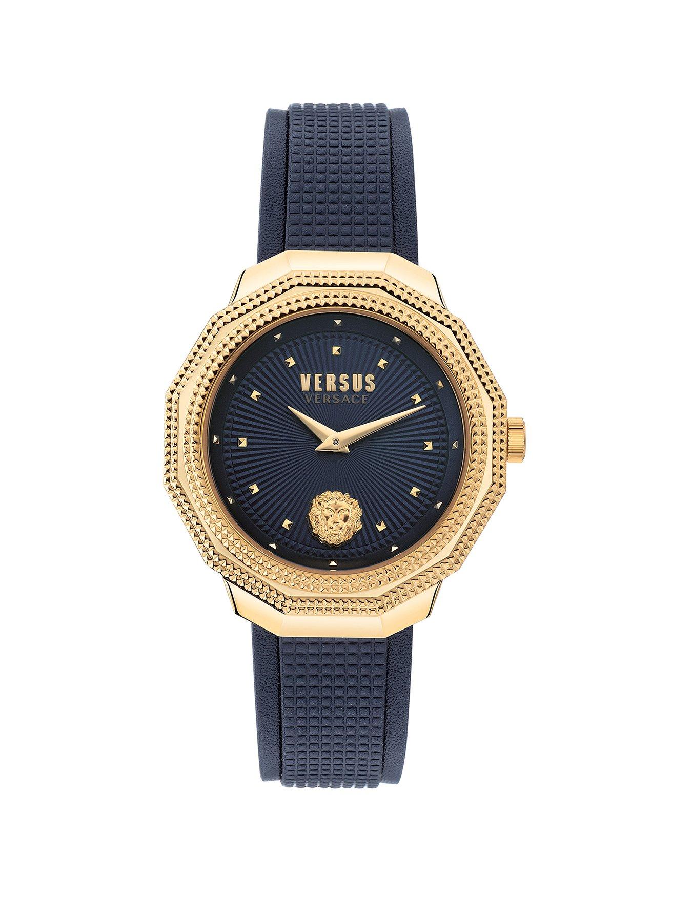 versace watch blue strap