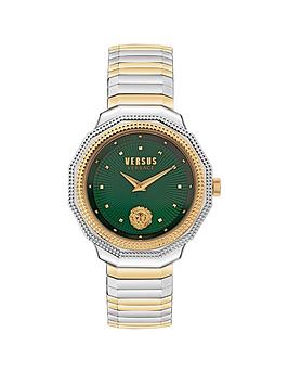 versus-versace-paradise-cove-ss-yellow-gold-green-dial
