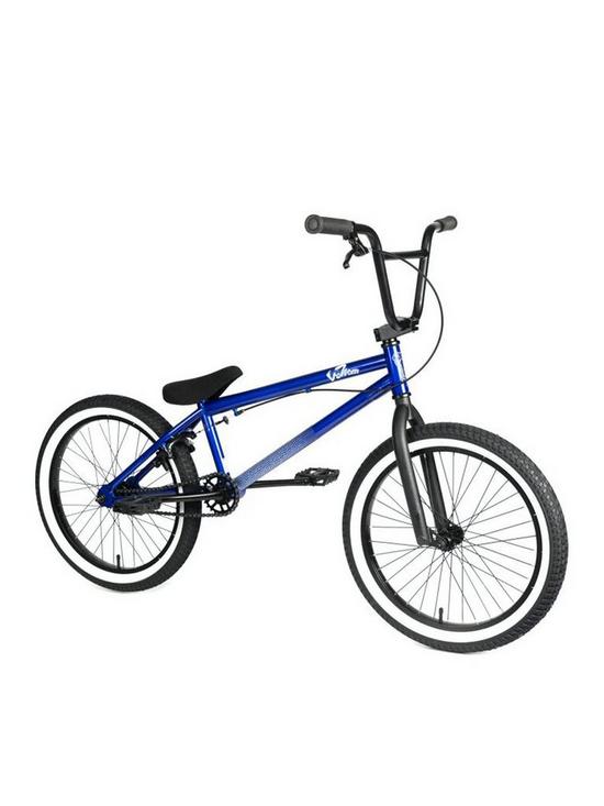 front image of venom-bikes-20-inch-blue