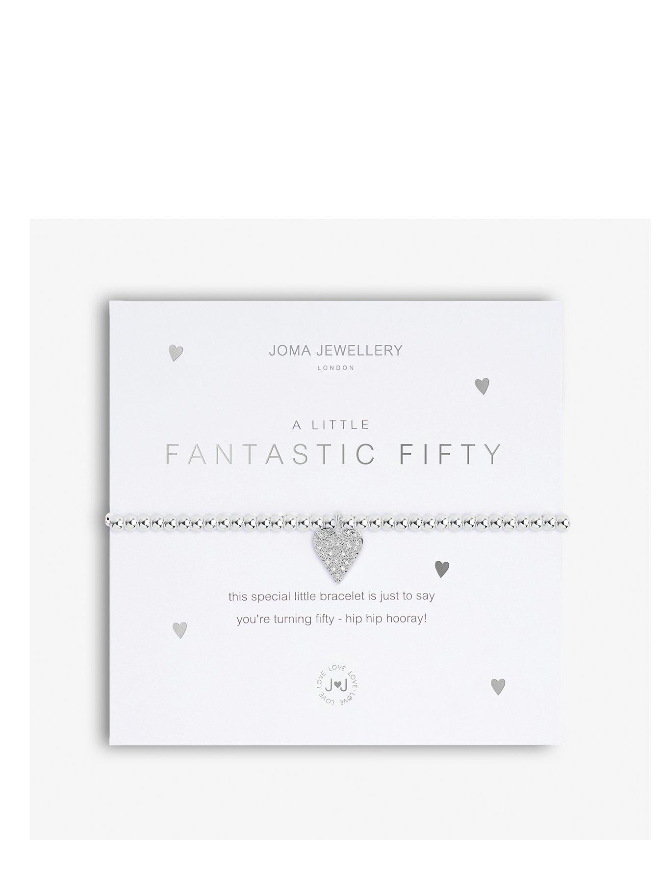 undefined A Little Fantastic Fifty Bracelet In Silver Plating