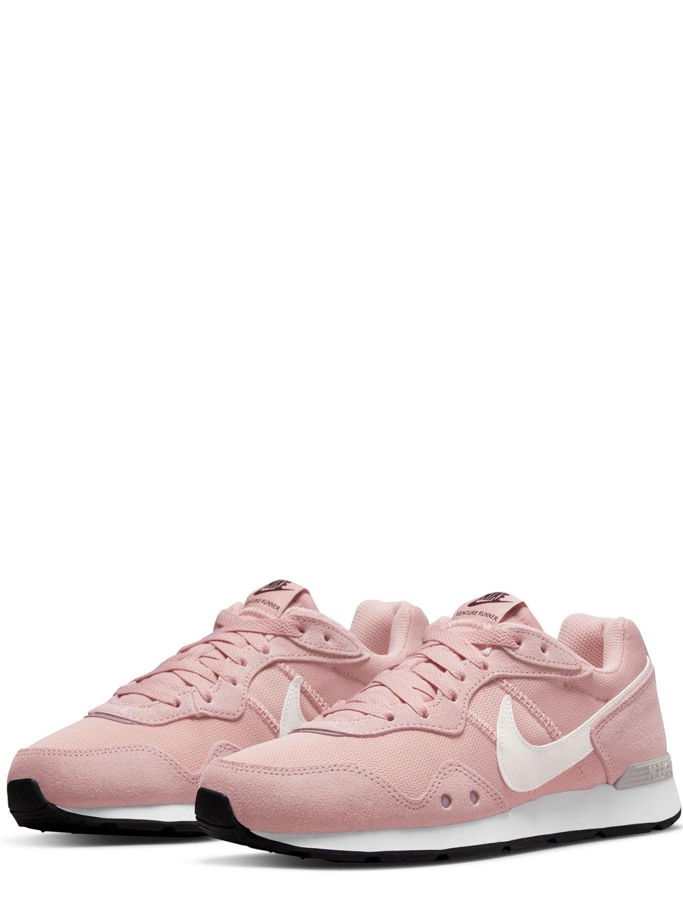 Nike Venture Runner Pink White littlewoods