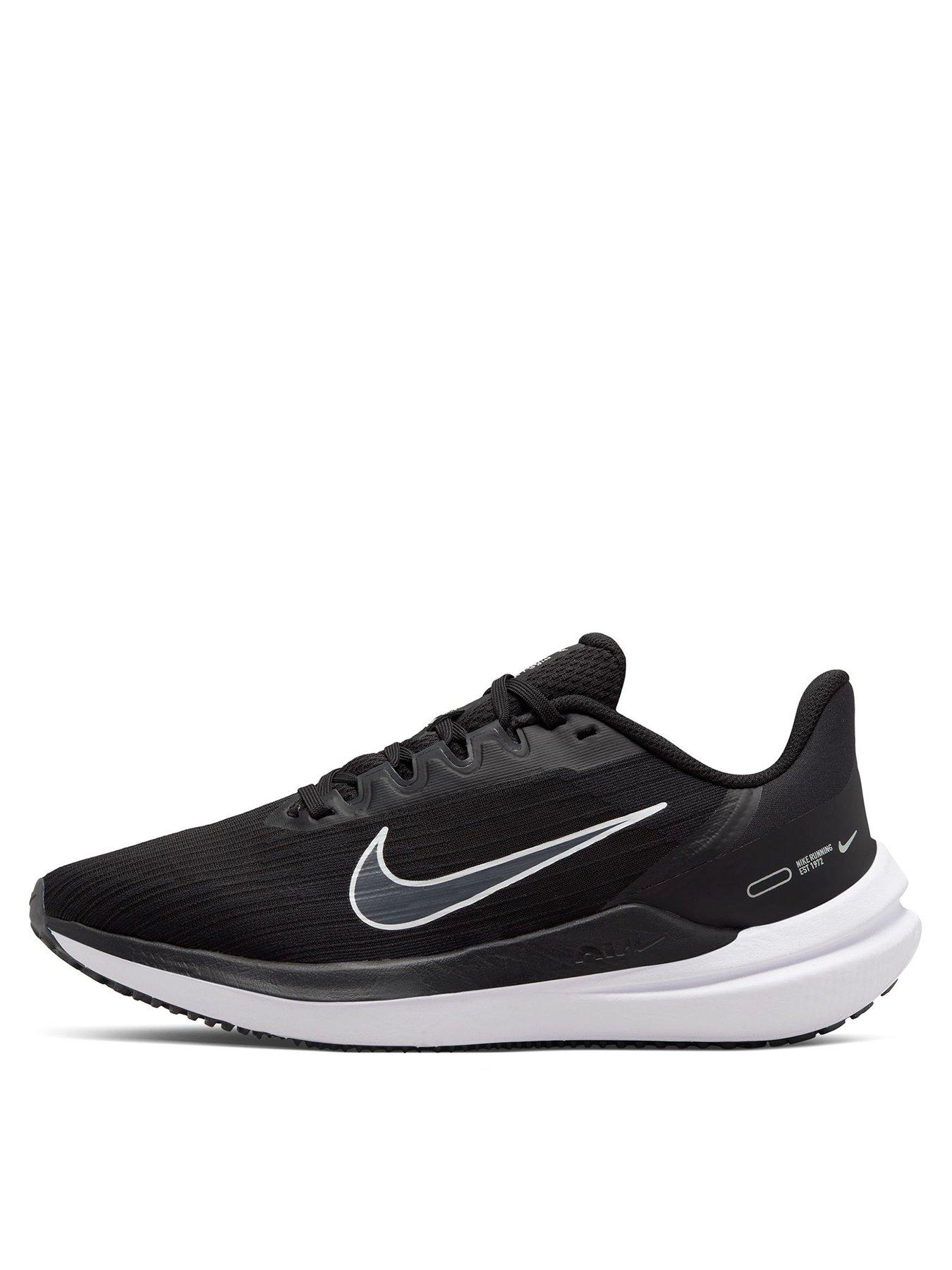 Nike Women's Winflo Trainers - BLACK/WHITE | littlewoods.com