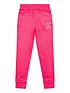  image of juicy-couture-girls-velour-slim-jogger-neon-pink