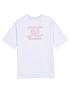  image of juicy-couture-girls-towelling-logo-oversize-tee-white