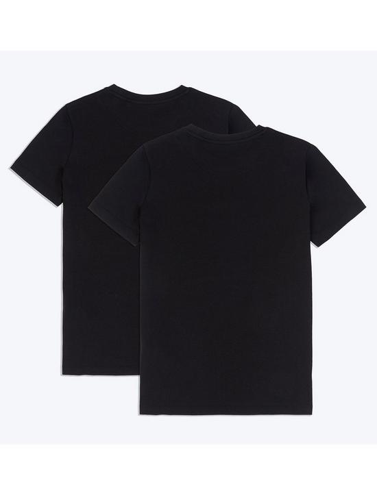 outfit image of lyle-scott-boys-2-pack-lounge-t-shirts-black