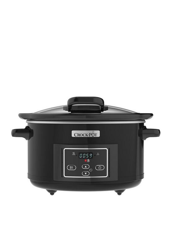 front image of crock-pot-crockpot-csc052-47l-digital-hinged-lid-slow-cooker