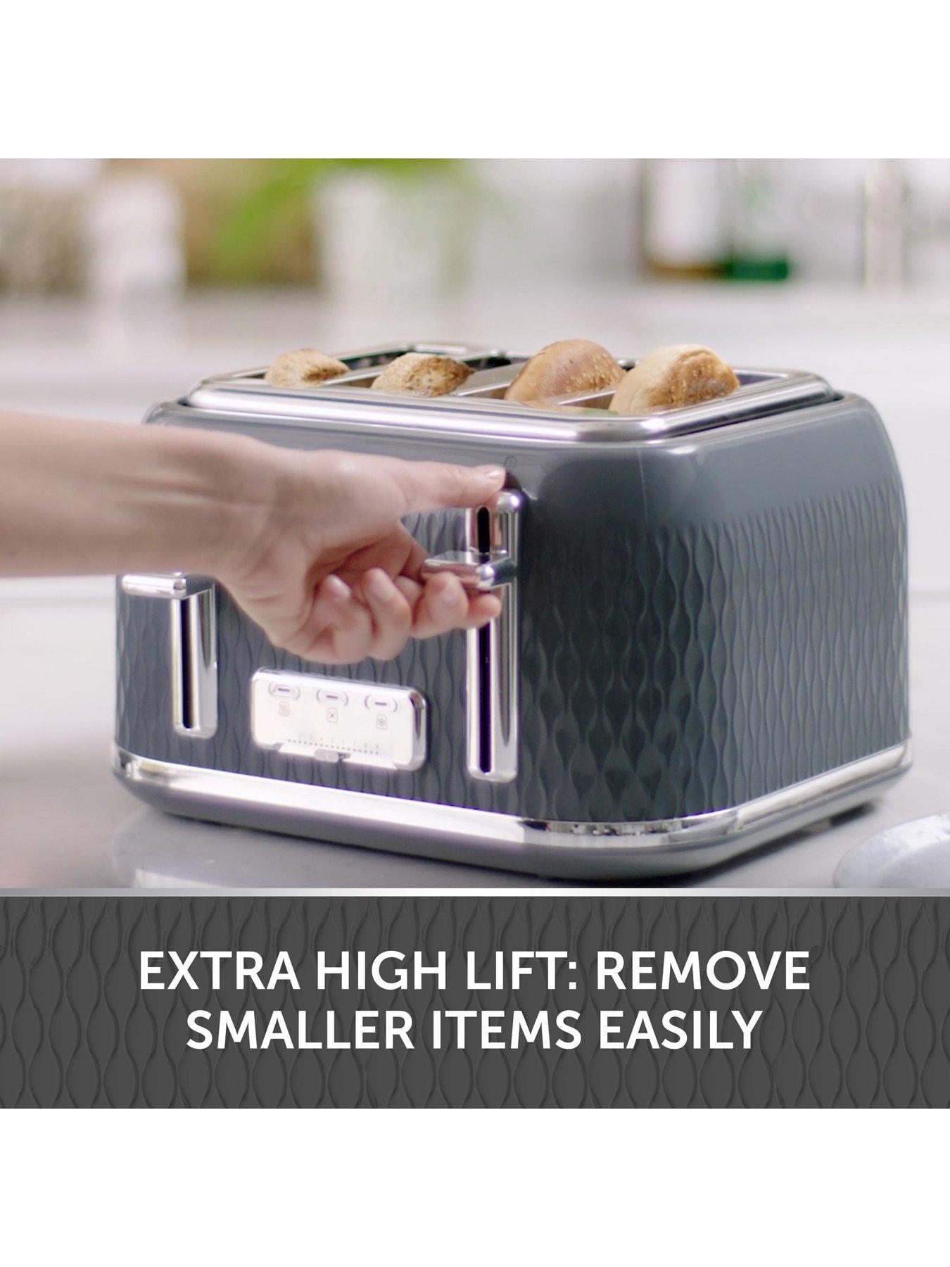 Breville Curve Collection Toaster Grey littlewoods
