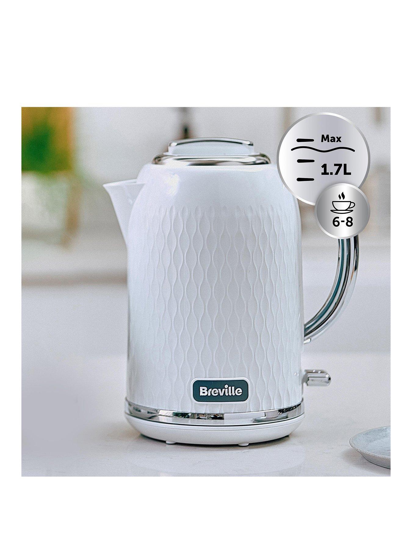 Breville curve white store and rose gold