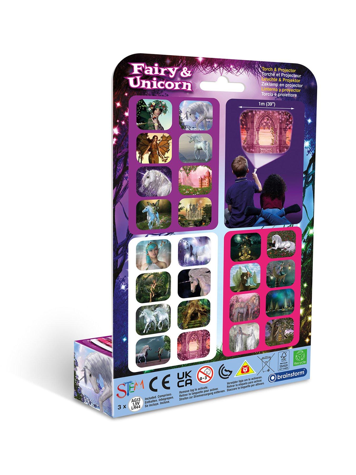  image of fairy-and-unicorn-and-mermaid-torches-amp-projectors-2-pack