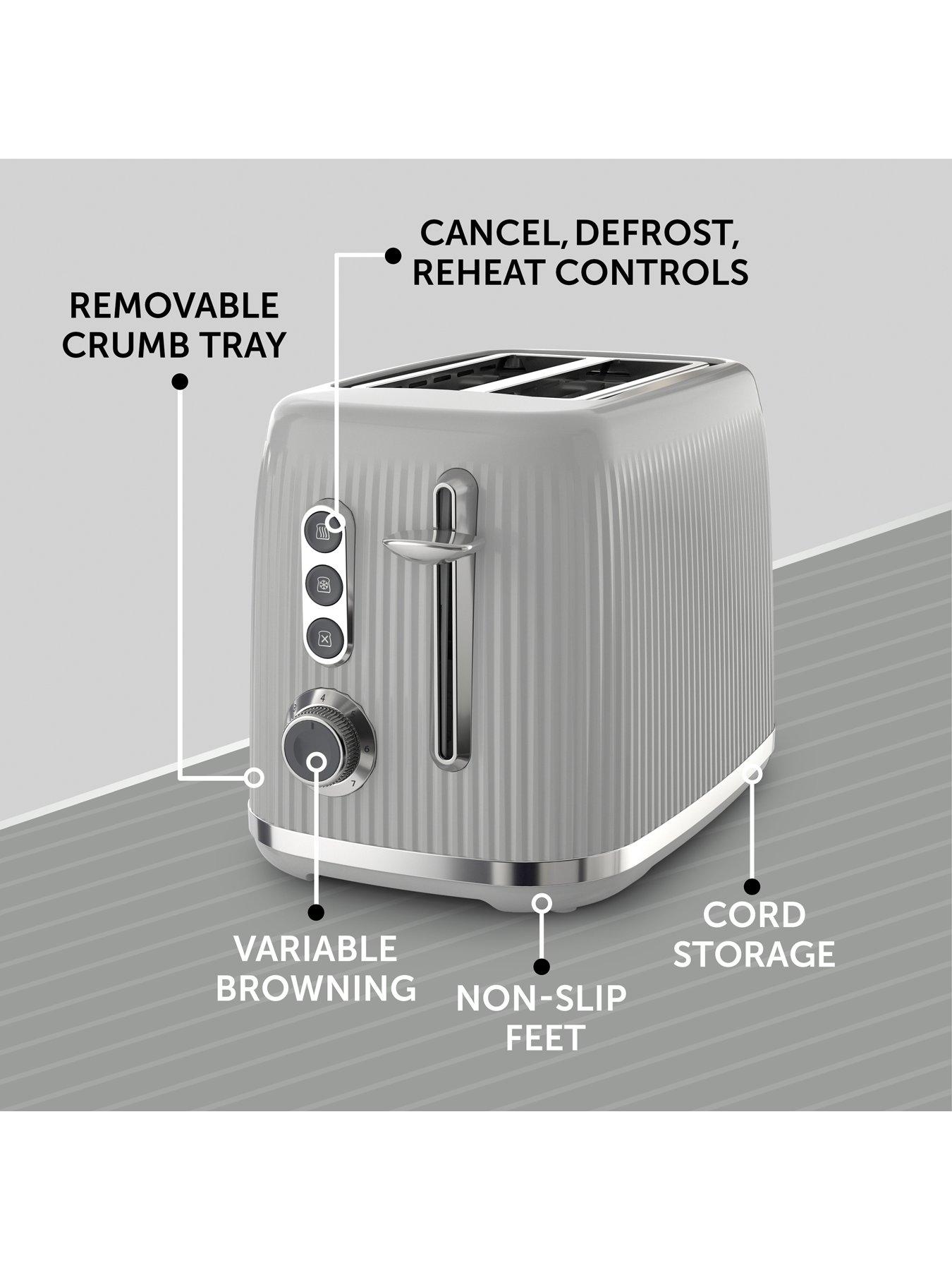 Image 6 of 6 of Breville Bold 2-Slice Toaster - Grey