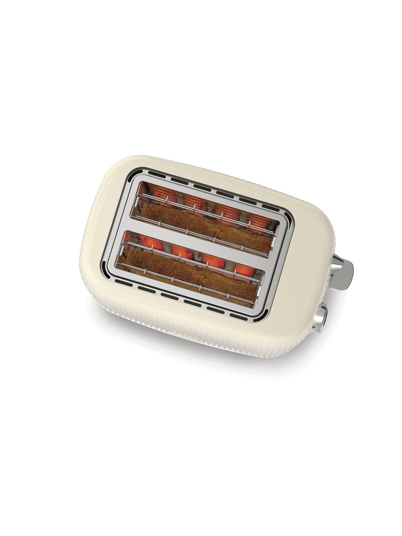 Image 2 of 6 of Breville Bold 2-Slice Toaster - Cream
