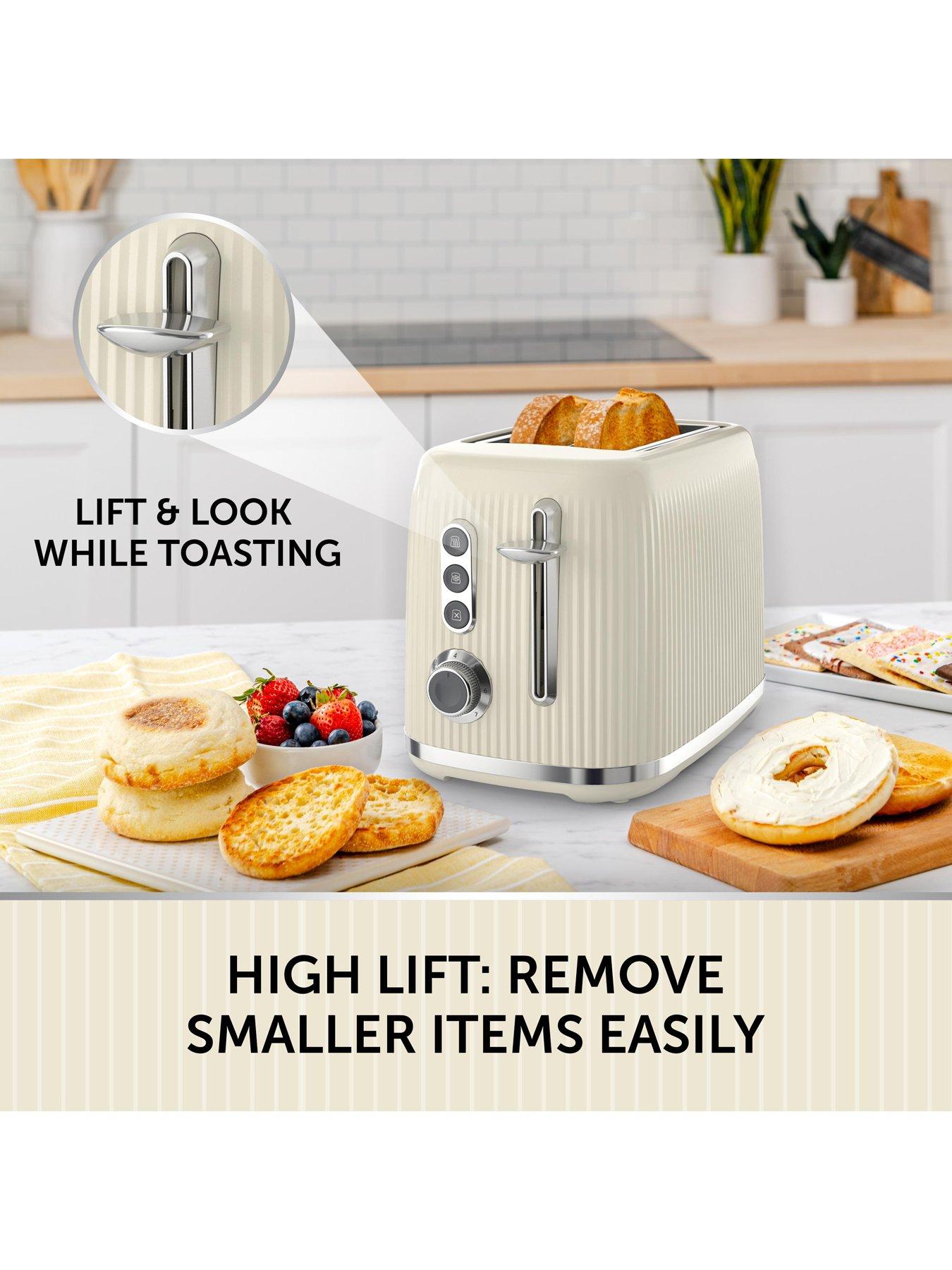 Image 4 of 6 of Breville Bold 2-Slice Toaster - Cream