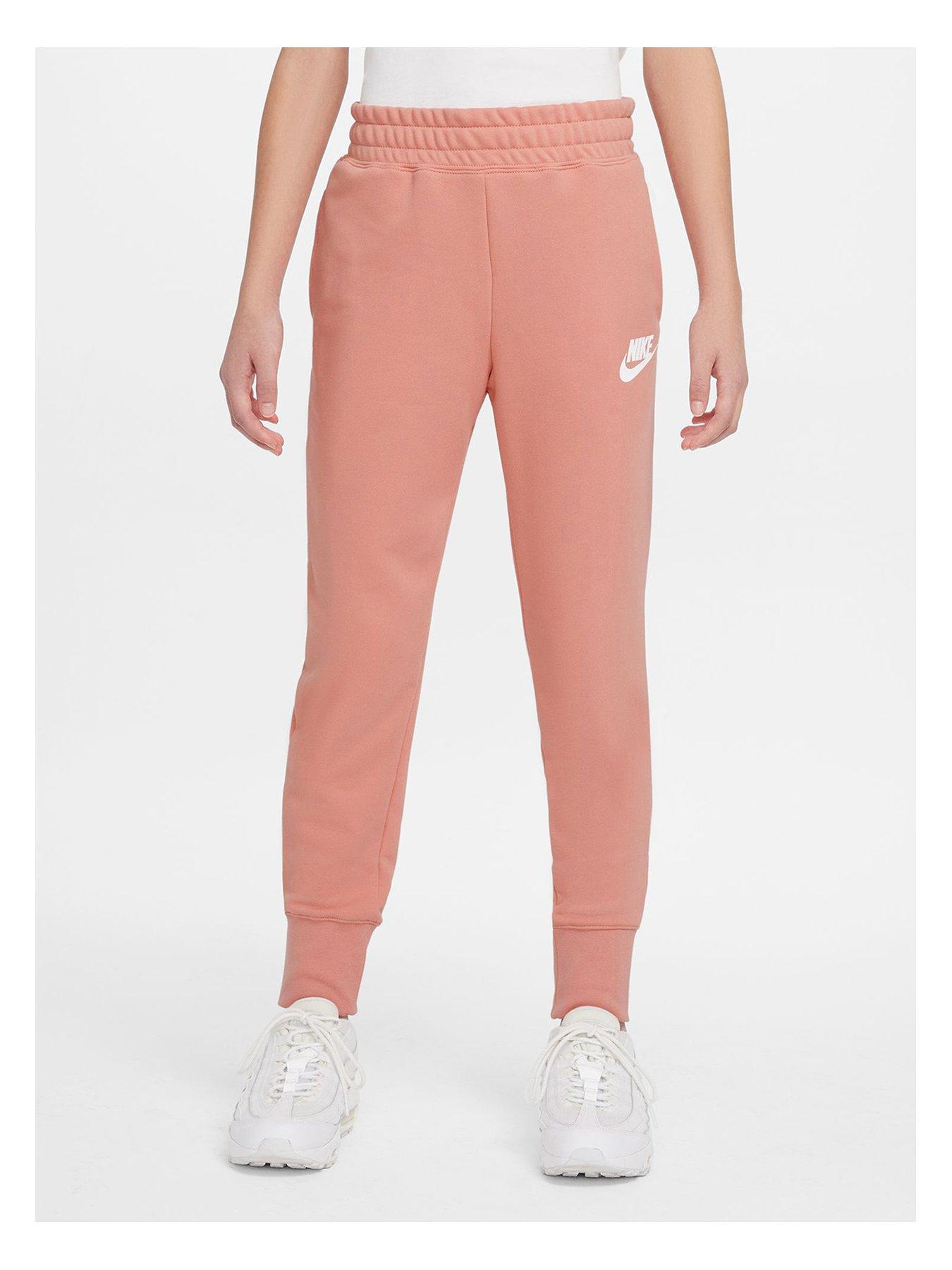 Coral nike sweatpants hot sale