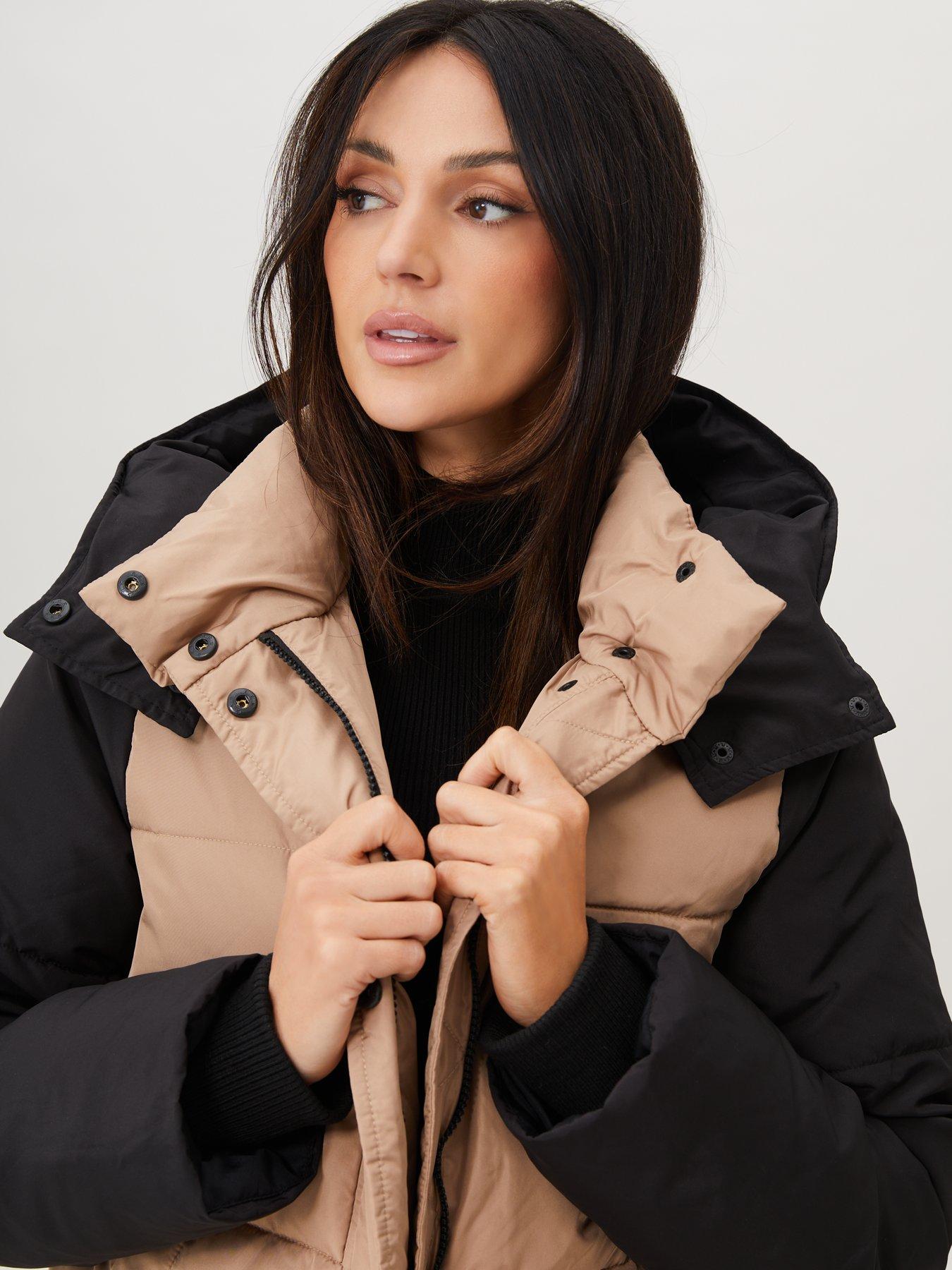 Michelle keegan padded on sale coat