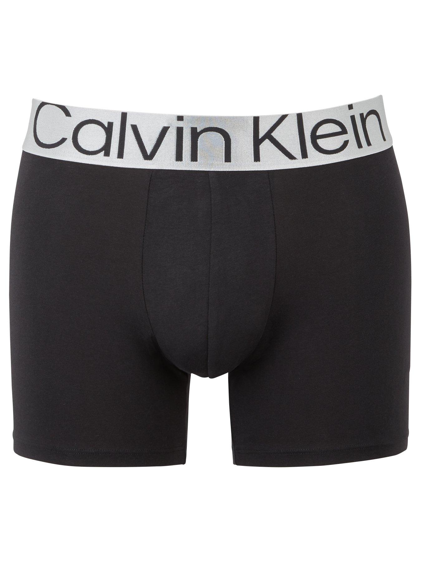 Calvin Klein 3 Pack Boxer Briefs - Black