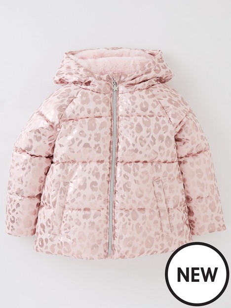 mini-v-by-very-girls-foil-animal-print-half-faux-fur-lined-padded-jacket-pink