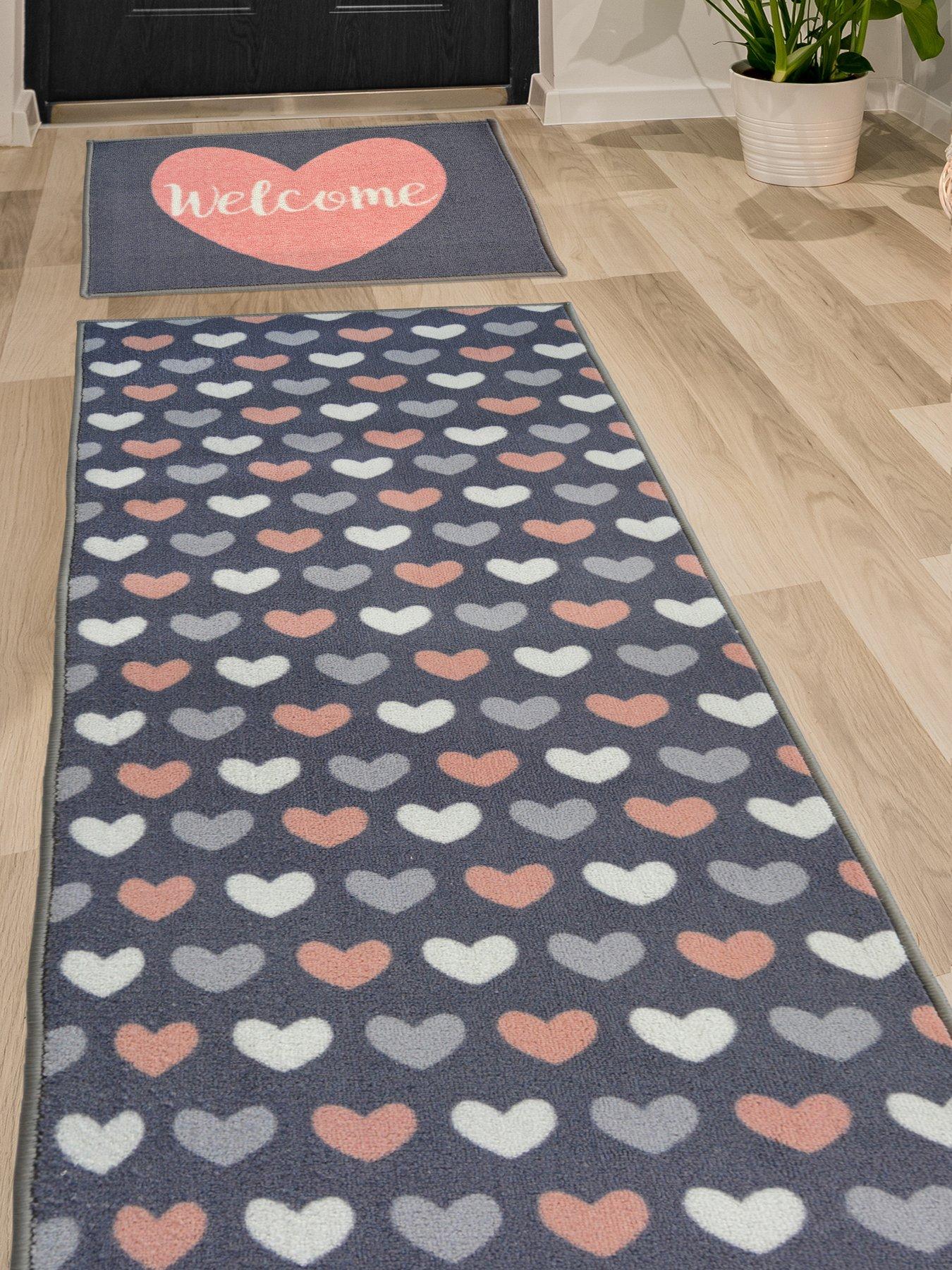 Welcome Runner  &  Doormat Set - Multi