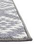  image of aztec-grey-diamond-runner-doormat-set-57x150