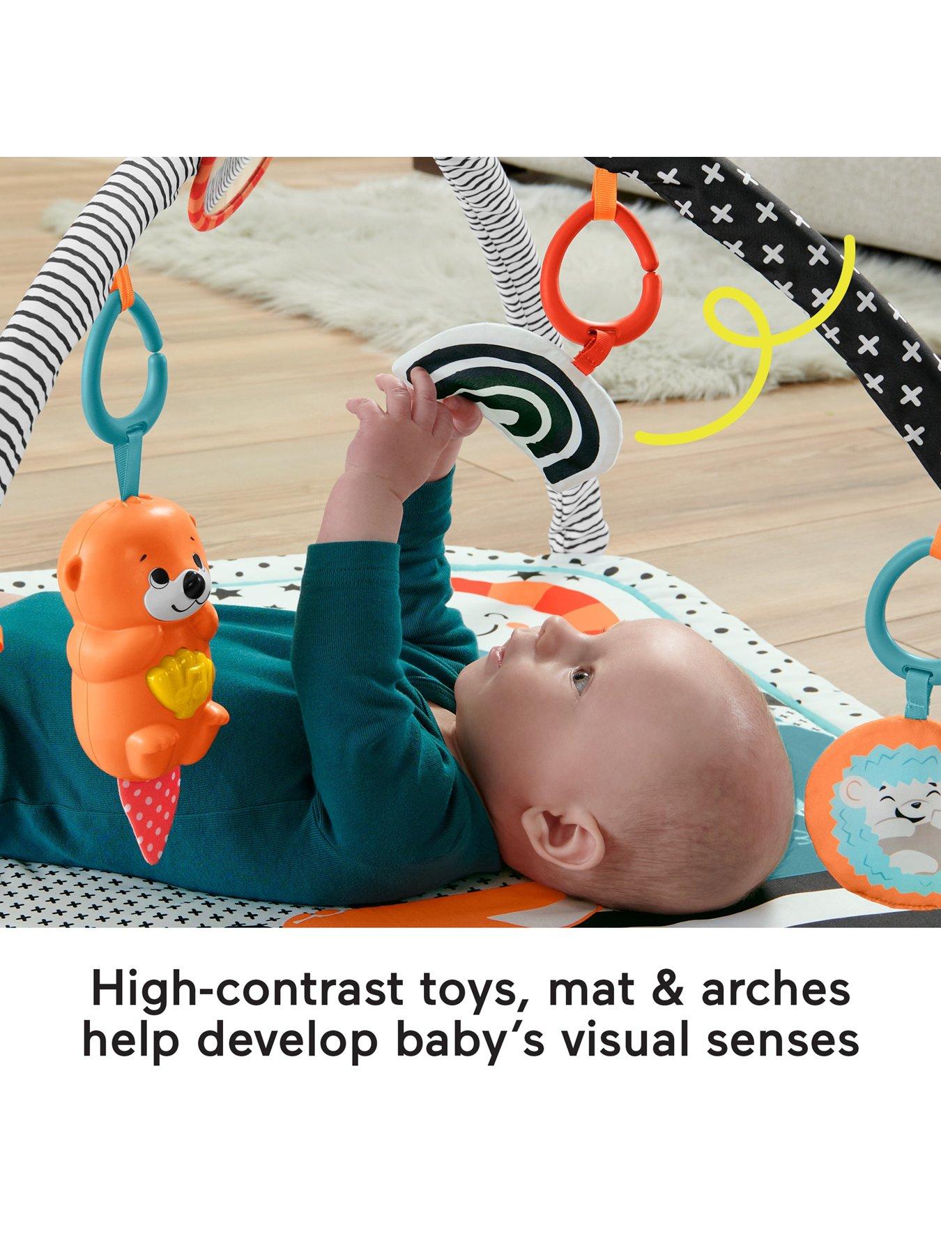 Image 5 of 8 of Fisher-Price 3-in-1 Music, Glow &amp; Grow Baby&nbsp;Gym Play Mat