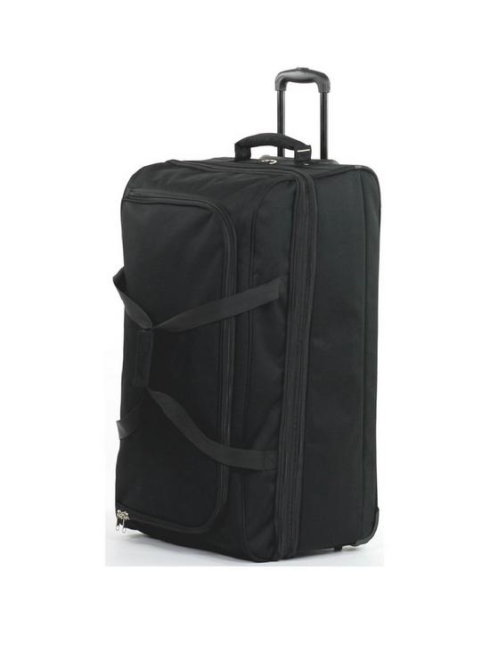 stillFront image of rock-luggage-rock-medium-expandable-wheel-bag-black