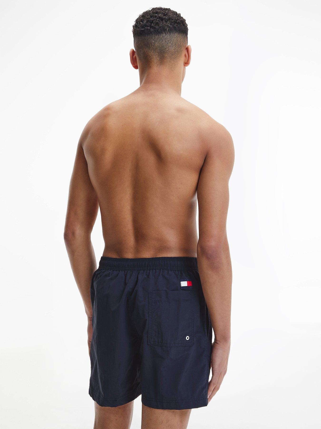 Image 2 of 4 of Tommy Hilfiger Flag Swimshorts - Navy
