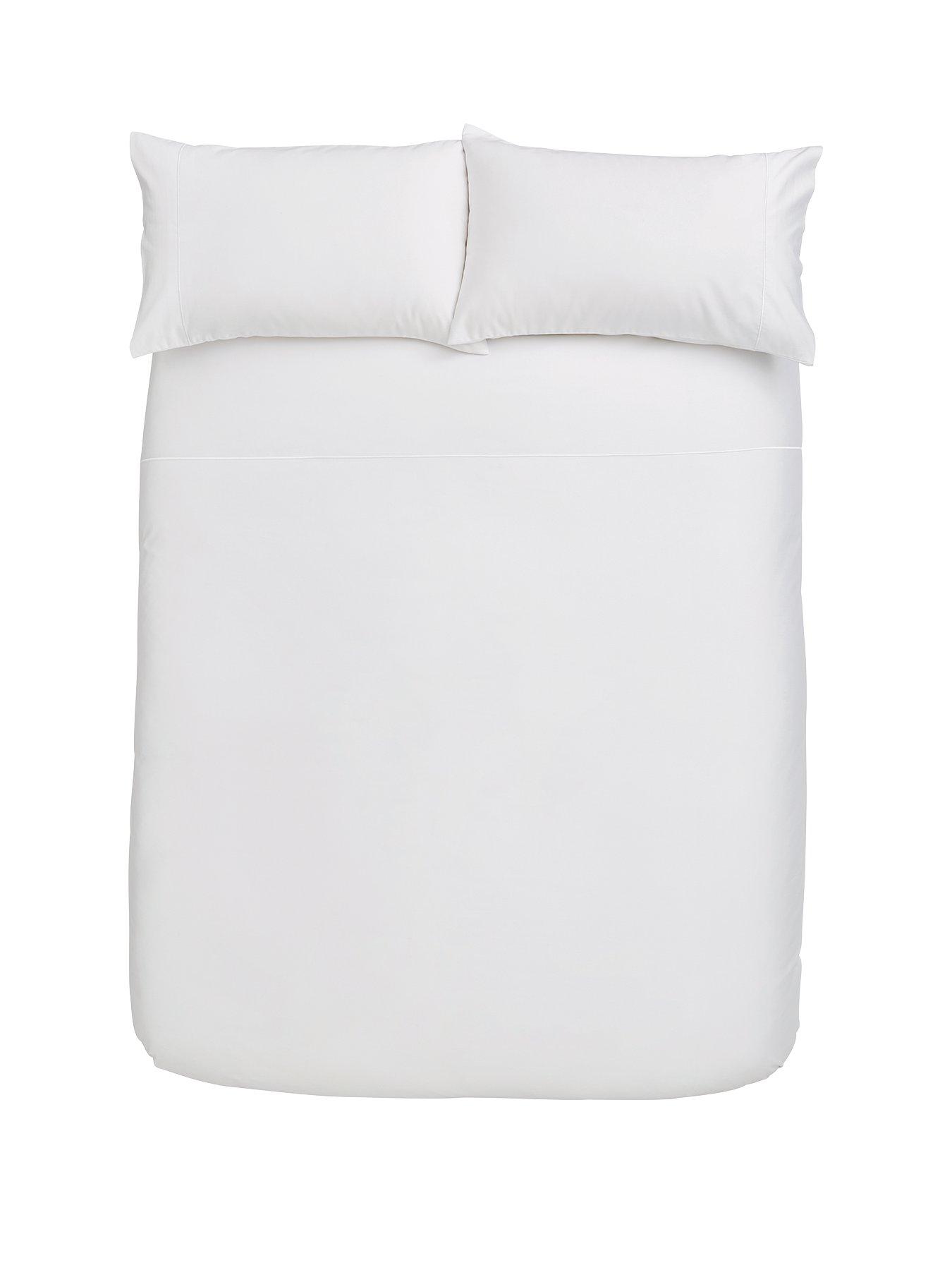  image of bianca-luxury-800-thread-100-cotton-sateen-duvet-cover-set-white