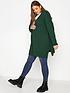  image of yours-cable-midi-cardigan-forest-green