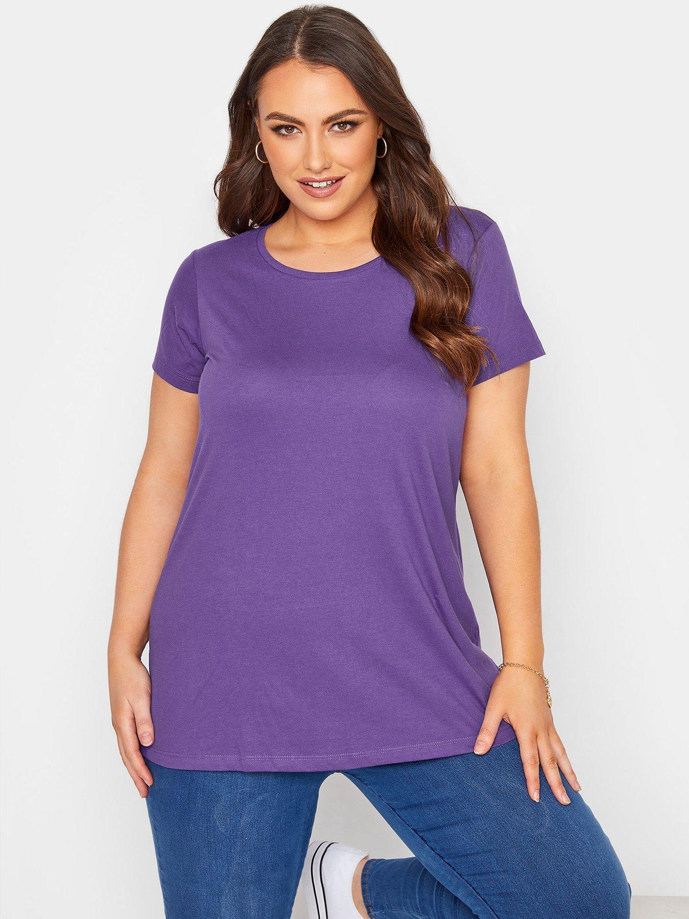 lilac t shirts womens