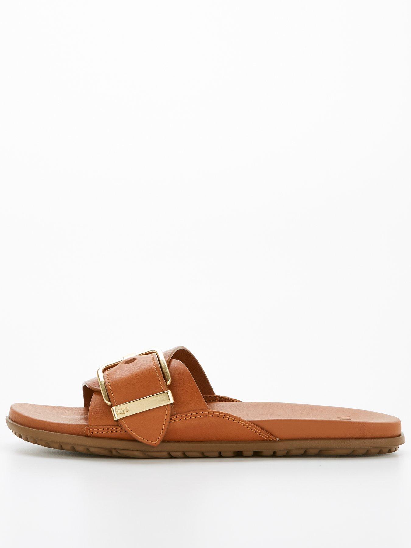 Ugg metal 2025 buckle slides