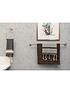  image of contour-glitter-marble-tile-white-kitchen-amp-bathroom-wallpaper