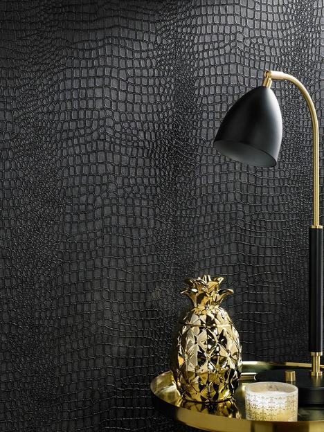 superfresco-easy-crocodile-black-wallpaper