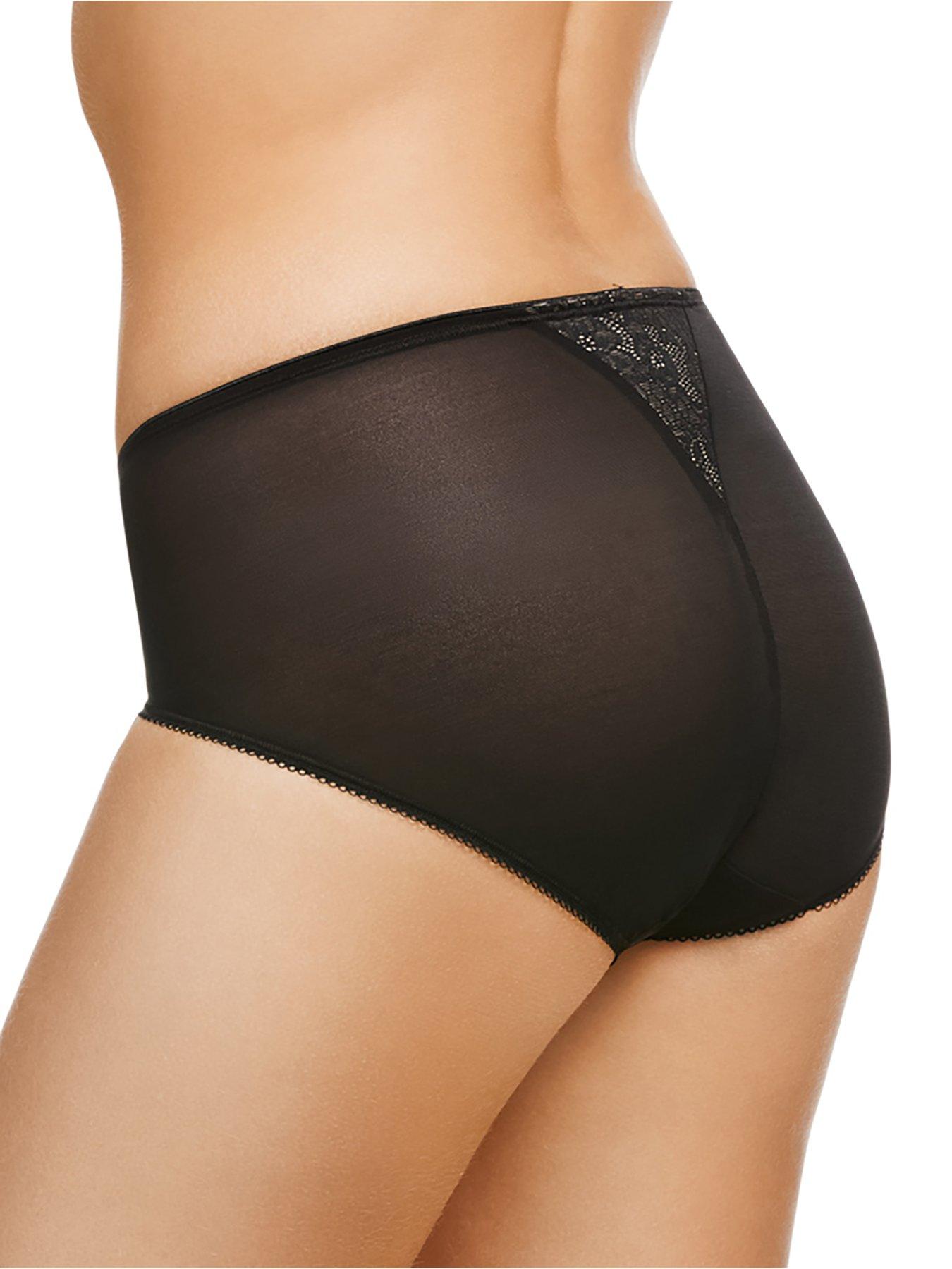  image of berlei-deep-lace-brief-black