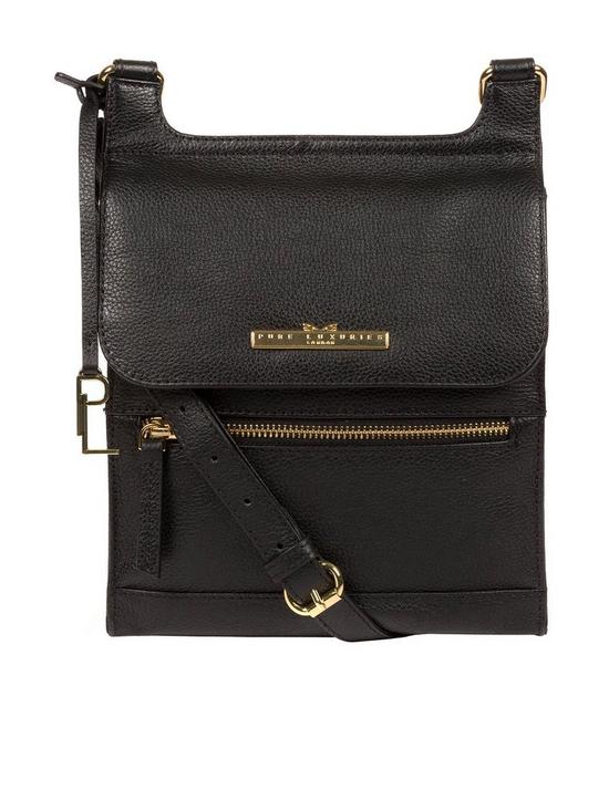 front image of pure-luxuries-london-kempston-leathernbspcross-body-bag-black