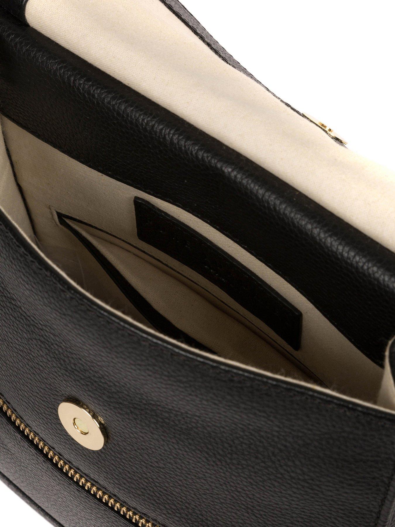  image of pure-luxuries-london-kempston-leathernbspcross-body-bag-black