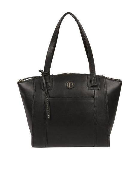 pure-luxuries-london-jura-vintagenbspleather-zip-top-handbag-black