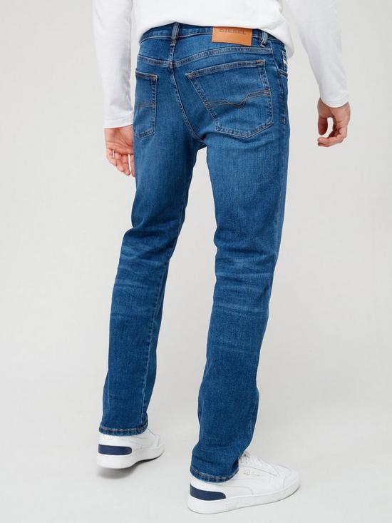 stillFront image of diesel-d-mihtry-mid-wash-straight-fit-jeans-blue