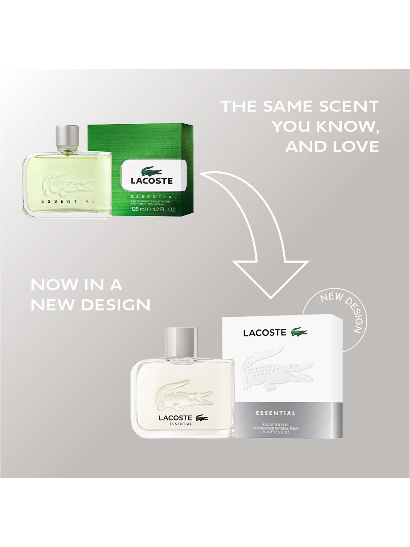 Essential shop lacoste 125ml