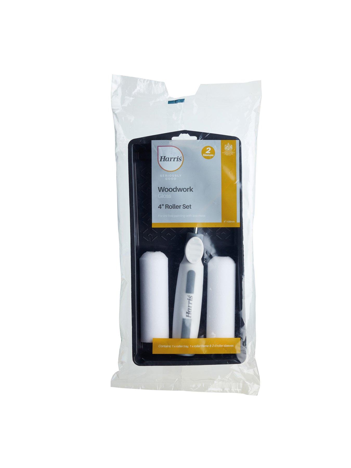 Image 2 of 4 of Harris Seriously Good Woodwork Gloss Mini Roller Set 4in - 228 grams