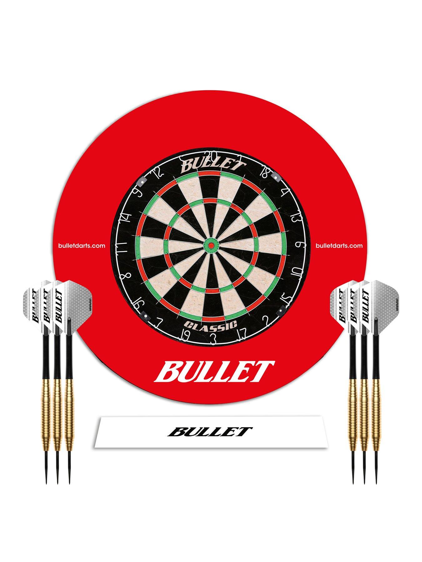 BLACK COATED RED RINGED BRASS SOFT TIP FOOTBALL DARTS SET LIVERPOOL 18g 