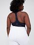  image of tommy-sport-performance-mid-intensity-tape-racer-bra-curve-navy