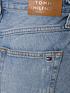  image of tommy-hilfiger-straight-leg-rip-detail-jean-blue