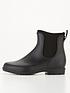  image of everyday-ankle-boot-wellie-black