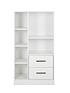  image of very-home-newnbspmetro-3-piece-storage-bookcase-package-whitenbsp--fscreg-certified