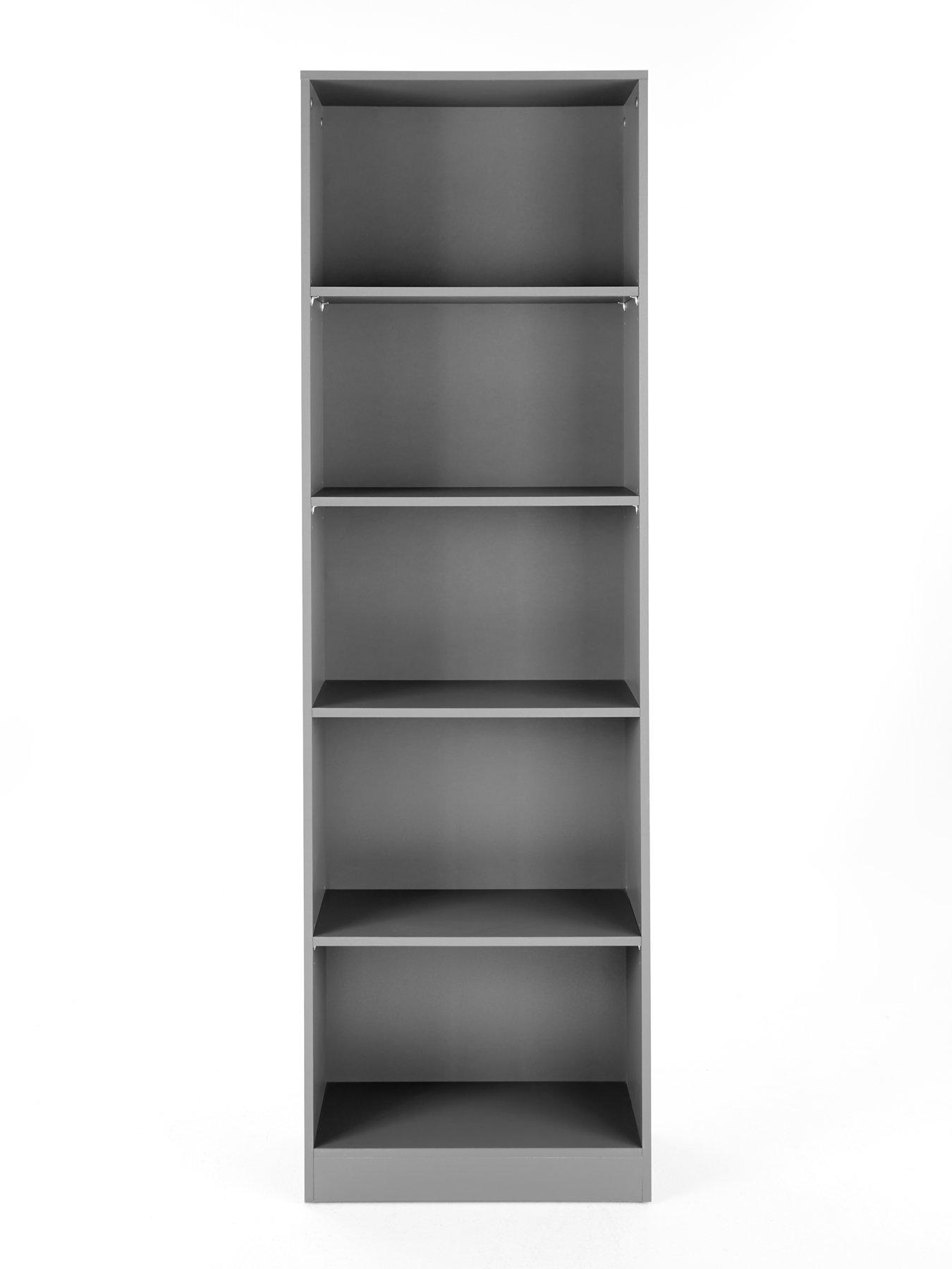  image of very-home-new-metro-tall-wide-bookcase-greynbsp--fscreg-certified